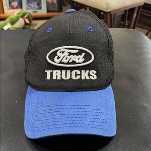 Black and Blue Ford TRUCKS Baseball Cap adjustable